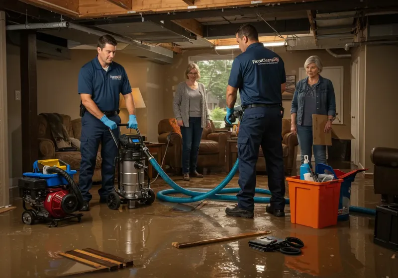 Basement Water Extraction and Removal Techniques process in Clifton Heights, PA