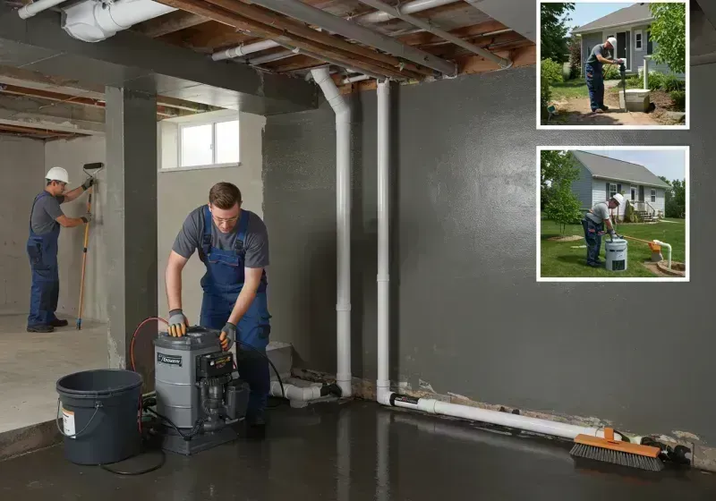 Basement Waterproofing and Flood Prevention process in Clifton Heights, PA